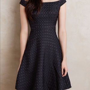 Anthropologie Black Dress